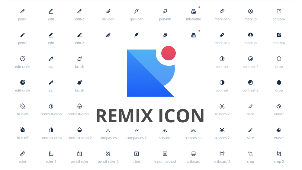 REMIX ICON　ロゴ
